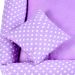 Cama Pet Médio Simples Top 50cm x 50cm x 15cm Mila Com Almofada Decorativa