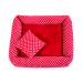 Cama Pet Pequena Simples Top 40cm x 40cm x 15cm Minnie Com Almofada Decorativa