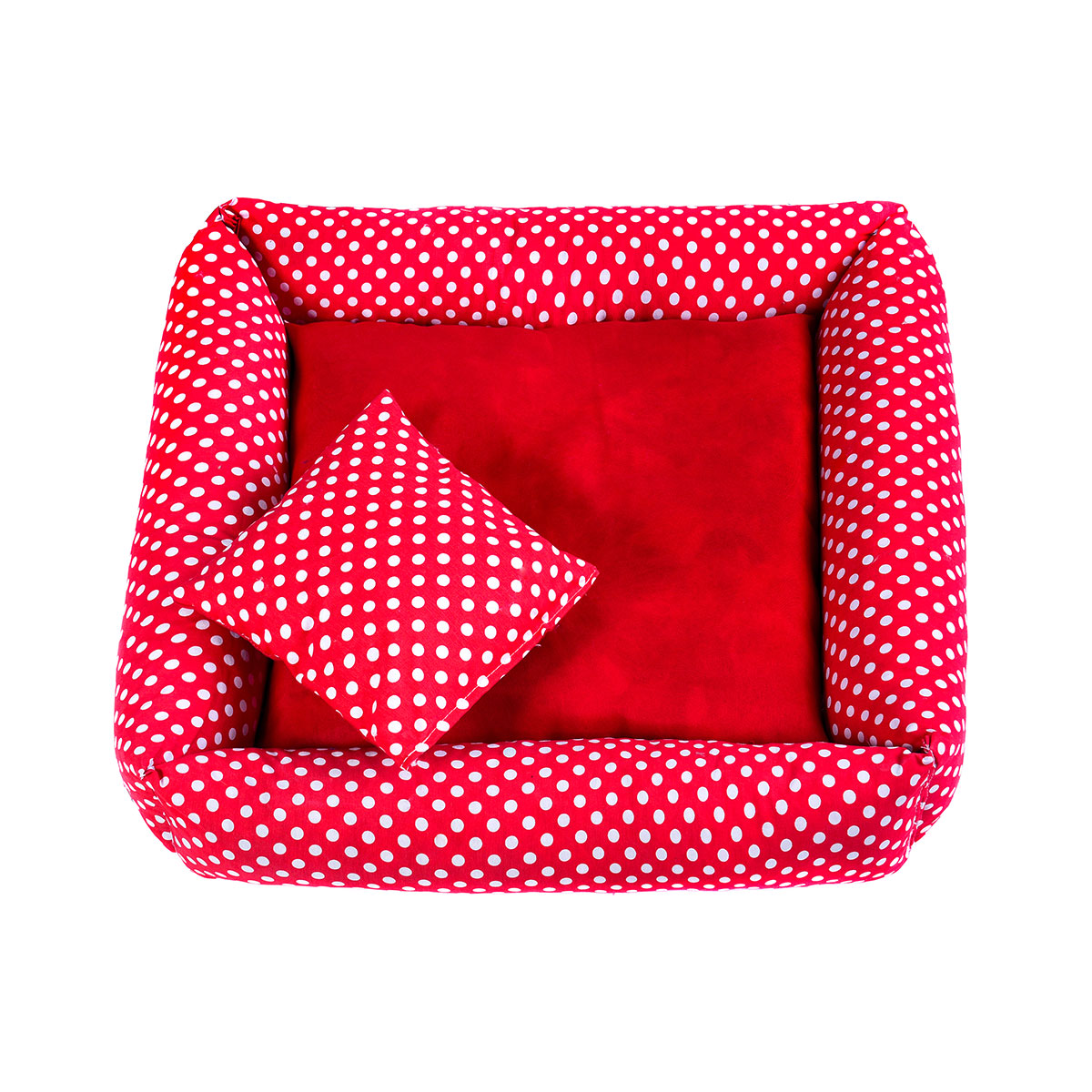 Cama Pet Pequena Simples Top 40cm x 40cm x 15cm Minnie Com Almofada Decorativa