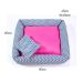 Cama Pet Pequena Top 40cm x 40cm x 15cm Criative Pink Com Almofada Decorativa