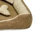 Cama para Pet Grande 70cm x 70cm Gorgurinho com Almofada Ossinho e Quadrada