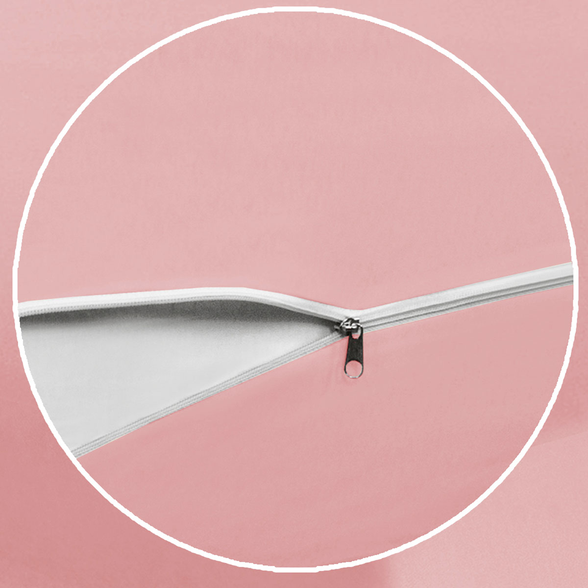 Capa de Colchão Rosê de Malha com Zíper Casal 1,88m x 1,38mx 30cm