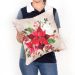 Capa de Natal para Almofada 40cm x 40cm Tecido Suede com zíper
