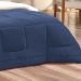 Coberdrom Dupla Face Casal Azul Marinho Sherpa / Soft 2,40m x 2,20m