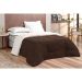 Coberdrom Tabaco Dupla Face Casal Padrão Sherpa / Soft 2,40m x 2,20m