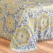 Cobre Leito Estampado Solteiro Amarelo Âmbar 2 Peças
