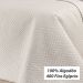 Cobre Leito King Size 400 Fios Egípcio 100% Algodão Palha + Jogo de Cama - 7 Peças