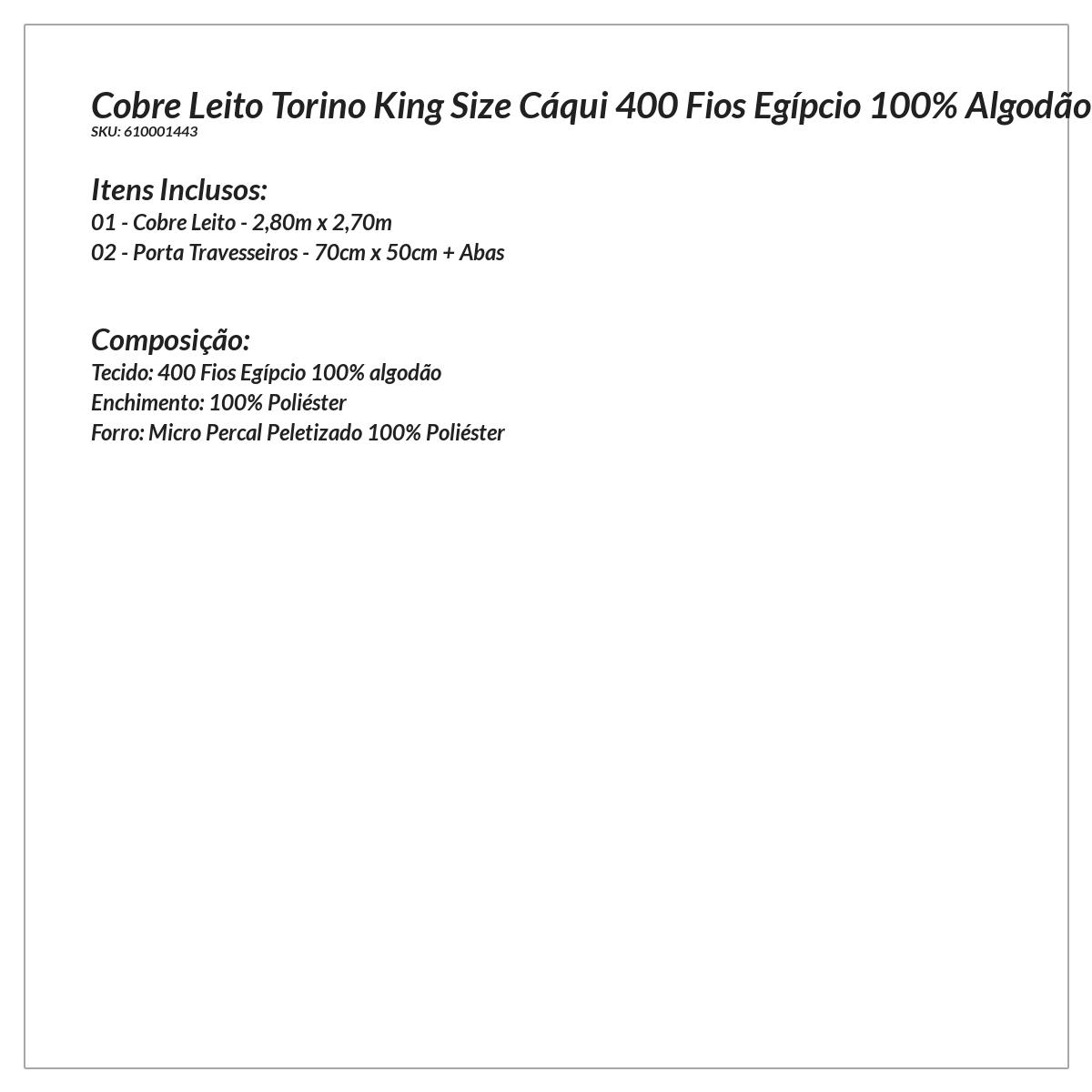 Cobre Leito King Size Cáqui 400 Fios Egípcio 100% Algodão 3 Peças