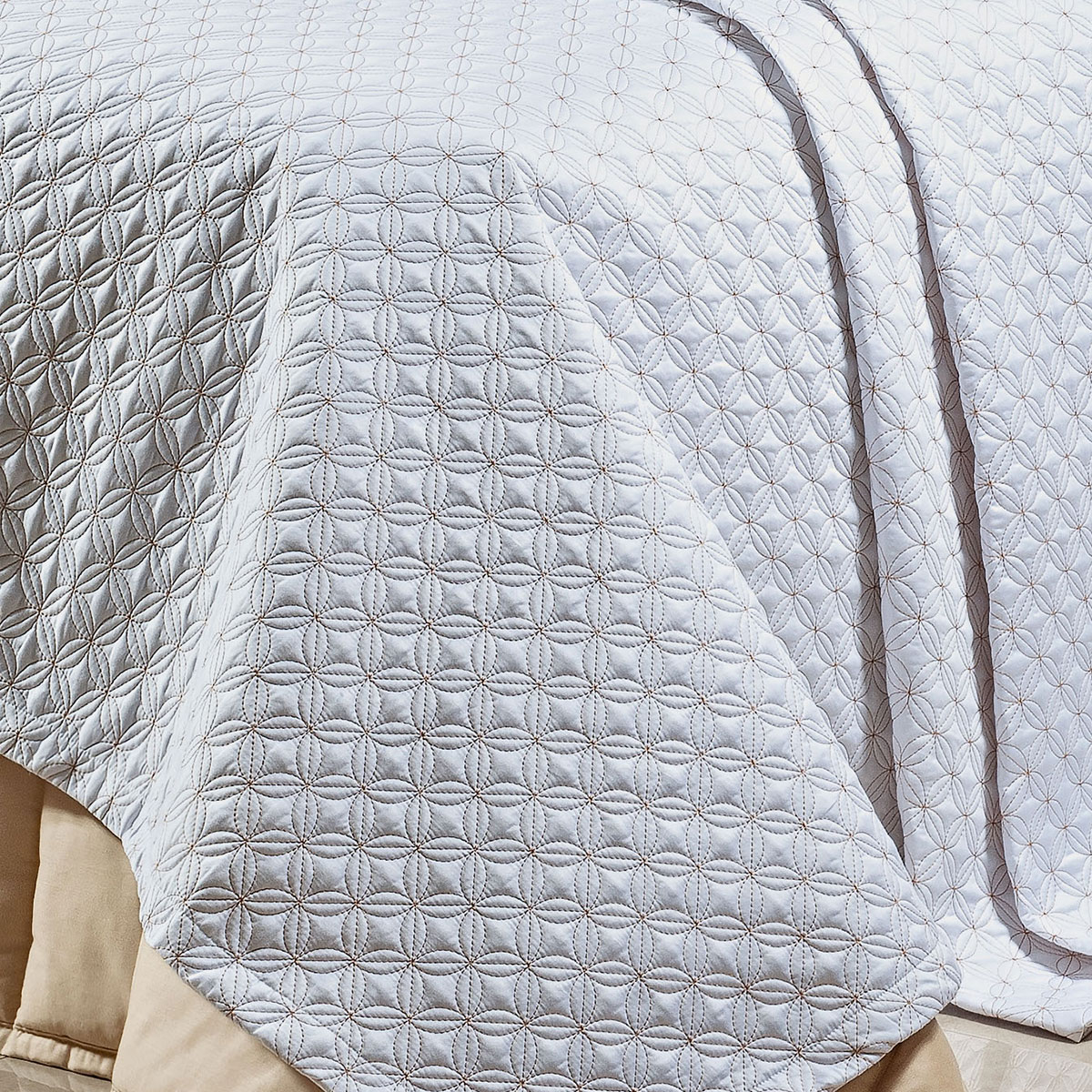 Cobre Leito Liso Queen Size Branco 400 Fios Egípcio 100% Algodão 3 Peças