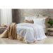 Cobre Leito Liso Queen Size Branco 400 Fios Egípcio 100% Algodão 3 Peças