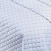 Cobre Leito Queen Size Branco 400 Fios Egípcio 100% Algodão 3 Peças 2,60m x 2,40m