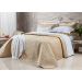 Cobre Leito Queen Size Cáqui 400 Fios Egípcio 100% Algodão + Jogo de Cama - 7 Peças