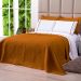 Cobre Leito Solteiro Dupla Face Marrom Versatile 1,75m x 2,45m - 2 Peças
