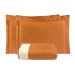 Cobre Leito Solteiro Dupla Face Marrom Versatile 1,75m x 2,45m - 2 Peças