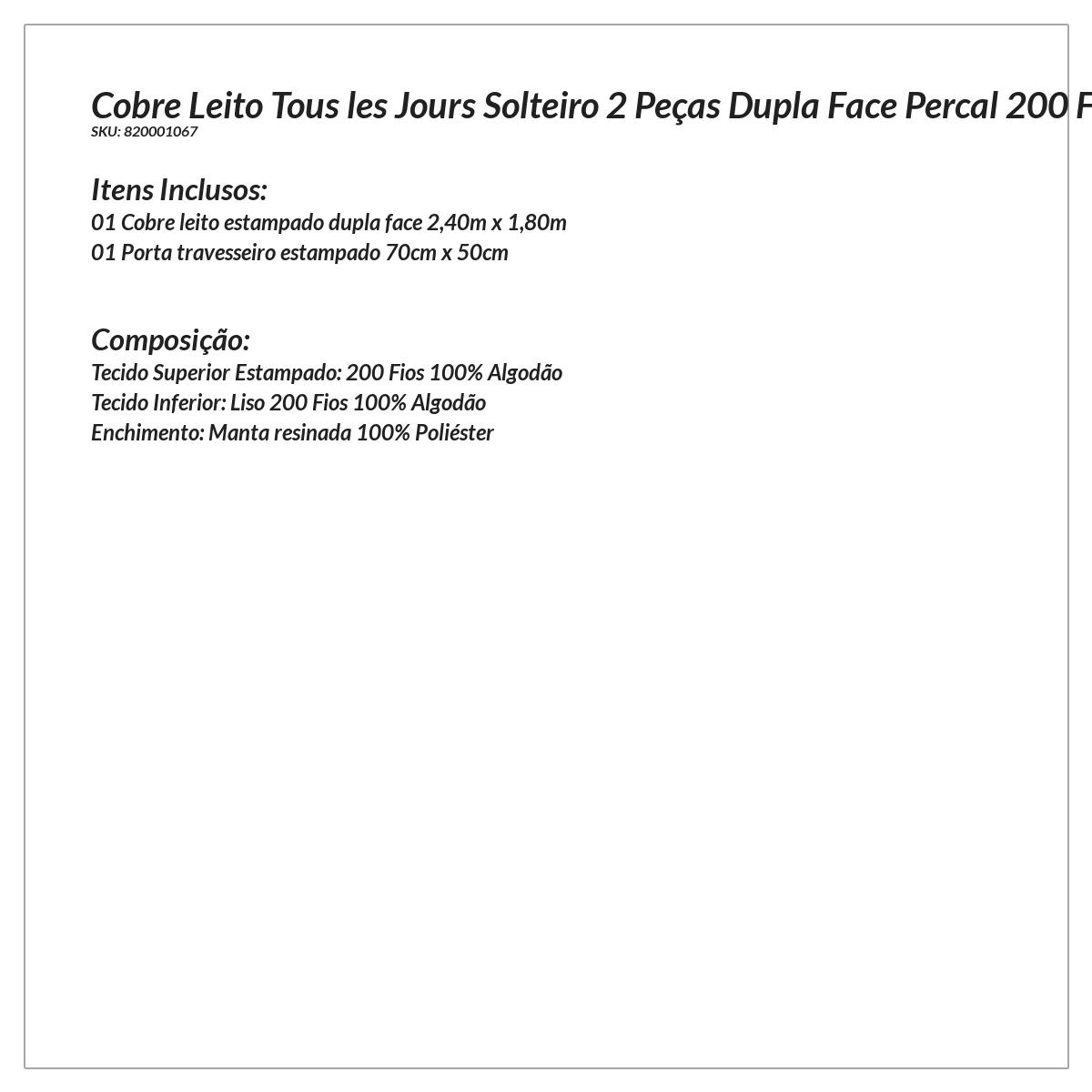 Cobre Leito Solteiro Estampado Grid Branco 2 Peças 100% Algodão 200 Fios