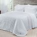Cobre Leito Venetto Queen Size Branco 400 Fios Egípcio 100% Algodão + Jogo de Cama - 7 Peças