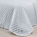 Cobre Leito Venetto Queen Size Branco 400 Fios Egípcio 100% Algodão + Jogo de Cama - 7 Peças