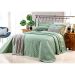 Cobre Leito Verde King Size 400 Fios Egípcio 100% Algodão + Jogo de Cama - 7 Peças