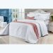 Colcha Branca Queen Size 400 Fios Egípcio 100% Algodão 3 Peças