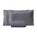 Colcha Cinza 100% Algodão King Size Matelada 3 Peças
