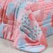 Colcha Infantil Menina Rosa 200 Fios Micro Percal 3 Peças 2,50m x 1,90m com Porta Travesseiro