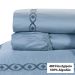 Colcha Queen Size 400 Fios Egípcio Cinza 100% Algodão + Jogo de Cama - 7 Peças