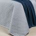 Colcha Queen Size Cinza 400 Fios Egípcio 100% Algodão 3 Peças 2,60m x 2,40m