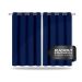 Cortina Blackout Corta Luz Marinho de PVC 2,80m x 1,80m ideal para Varão Simples de 2 metros