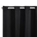 Cortina Blackout Tecido Preta 4,00m x 2,70m Corta Luz 80% ideal para Varão Simples de 3 metros