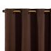 Cortina Blackout Tecido Tabaco 2,70m x 1,60m Corta Luz 80% ideal para Varão Simples de 2 metros