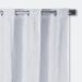 Cortina Blackout com Voil de Renda 2,80m x 2,30m Branco ideal para Varão simples de 2 metros