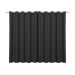 Cortina Blackout em Tecido Preta 2,70m x 1,80m 75% de Corta Luz - Ideal para Varão Simples de 2 Metros