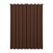 Cortina Blackout em Tecido Tabaco 3,00m x 2,70m 75% de Corta Luz - Ideal para Varão Simples de 2 Metros