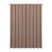 Cortina Blecaute de Tecido Avelã 3,00m x 2,70m 95% de Corta Luz - Ideal para Varão Simples de 2 Metros