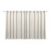Cortina Blecaute de Tecido Palha 5,00m x 2,70m 95% de Corta Luz - Ideal para Varão Simples de 4 Metros