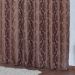 Cortina Jacquard Tabaco 5,00m x 2,70m - Ideal para Varão Simples de 4 Metros