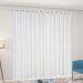 Cortina Voil 10m x 2,80m Branco para Varão de 1,80m Simples