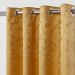 Cortina de Varão Jacquard 2,70m x 1,60m Dourado ideal para Varão Simples de 2 Metros