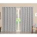 Cortina para Quarto Cinza Argos Corta-luz 70% 4,40m x 2,35m Micropercal 300 Fios ideal para varão simples de 3 Metros