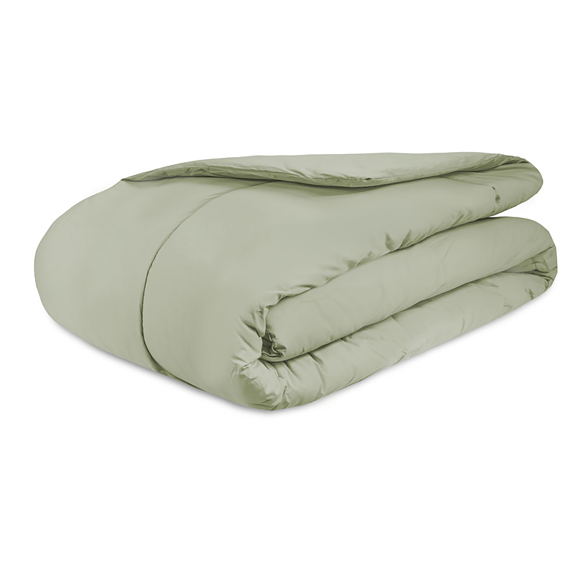 Edredom Queen Size Dupla Face Toque Macio 100% Algodão Percal 200 Fios Verde