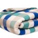 Edredom Solteiro Estampado Xadrez Aqua 2,50m x 1,60m 160 Fios