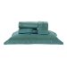 Jogo de Cama Casal Padrão 400 Fios Egípcio 100% Algodão Verde 4 Peças