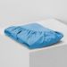 Jogo de Cama Floral Azul de Malha Casal 3 Peças 1,88m x 1,38m x 30cm Estampado
