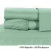 Jogo de Cama Queen Size Verde 400 Fios Egípcio 100% Algodão 4 Peças