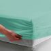 Jogo de Cama Verde Solteiro de Malha 2 Peças 1,88m x 88cm x 30cm Liso Verde