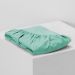 Jogo de Cama Verde Solteiro de Malha 2 Peças 1,88m x 88cm x 30cm Liso Verde
