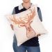 Kit Almofada 2 Unidades Natal Estampada Decorativa 40cm x 40cm Tecido Suede com refil de Silicone