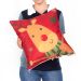 Kit Almofada Estampada Natal Decorativa Tecido Suede 3 Unidades 40cm x 40cm com Refil