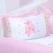 Kit Berço Menina Rosa Balé Americano 100% Algodão 10 Peças