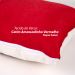 Kit Capa Almofada Decorativa Natal Estampada Tecido Suede 40cm x 40cm com zíper